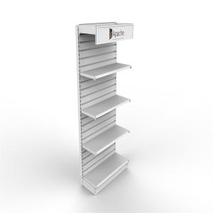 Hardware Store Pegboard Display Rack With Led Lighting Header