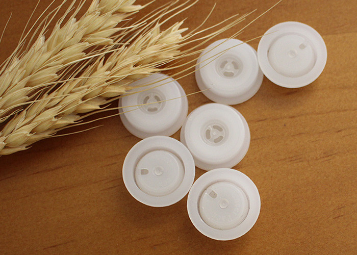 One Way Unilateral Air Discharge Valve Dia 1.9cm For Aluminum Foil Fertilizer Bags