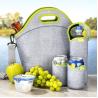 Buy cheap Personalized Lunch Tote,Retro Floral Neoprene Lunch Bag,Custom Name Date Lunch from wholesalers