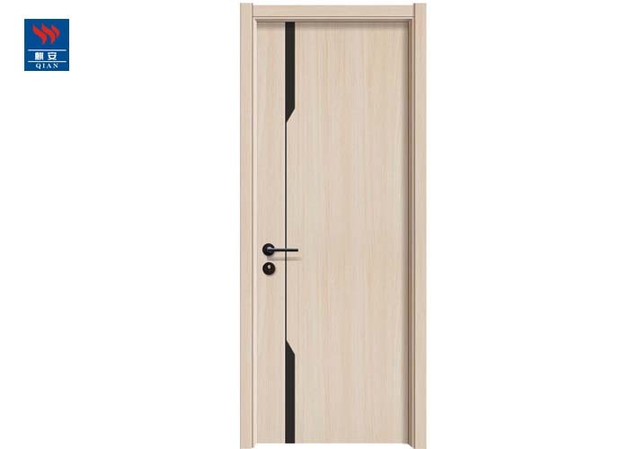 Eco-Friendly Anti-Mildew WPC Pvc Film Bedroom Bathroom Wooden Door