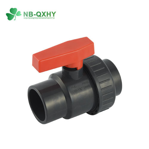 1/2 Inch to 4 Inch Plastic UPVC Single Union Ball Valve with EPDM O-Ring