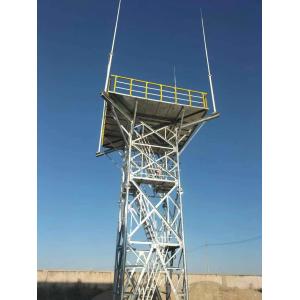 Lattice Angular Steel Platform Mountain Forest Outlook Fire Observation