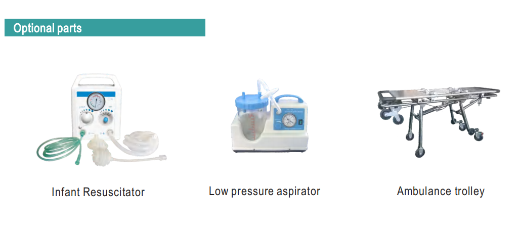 BI12 Hospital Infant Care Equipment Portable Baby Care Infant Transport Incubator Cheap Price