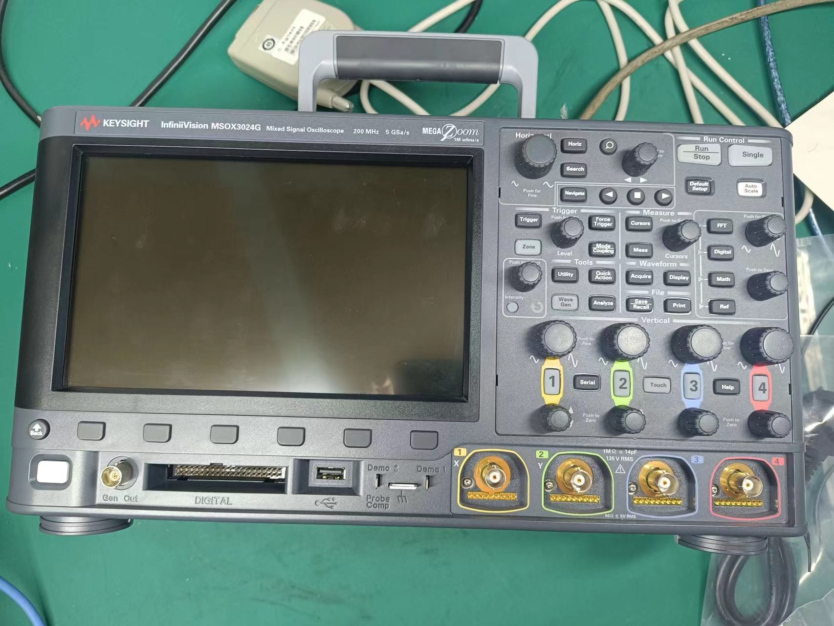 Keysight MSOX3024G Mixed Signal Oscilloscope 200 MHz 4 Analog Plus 16 Digital Channels
