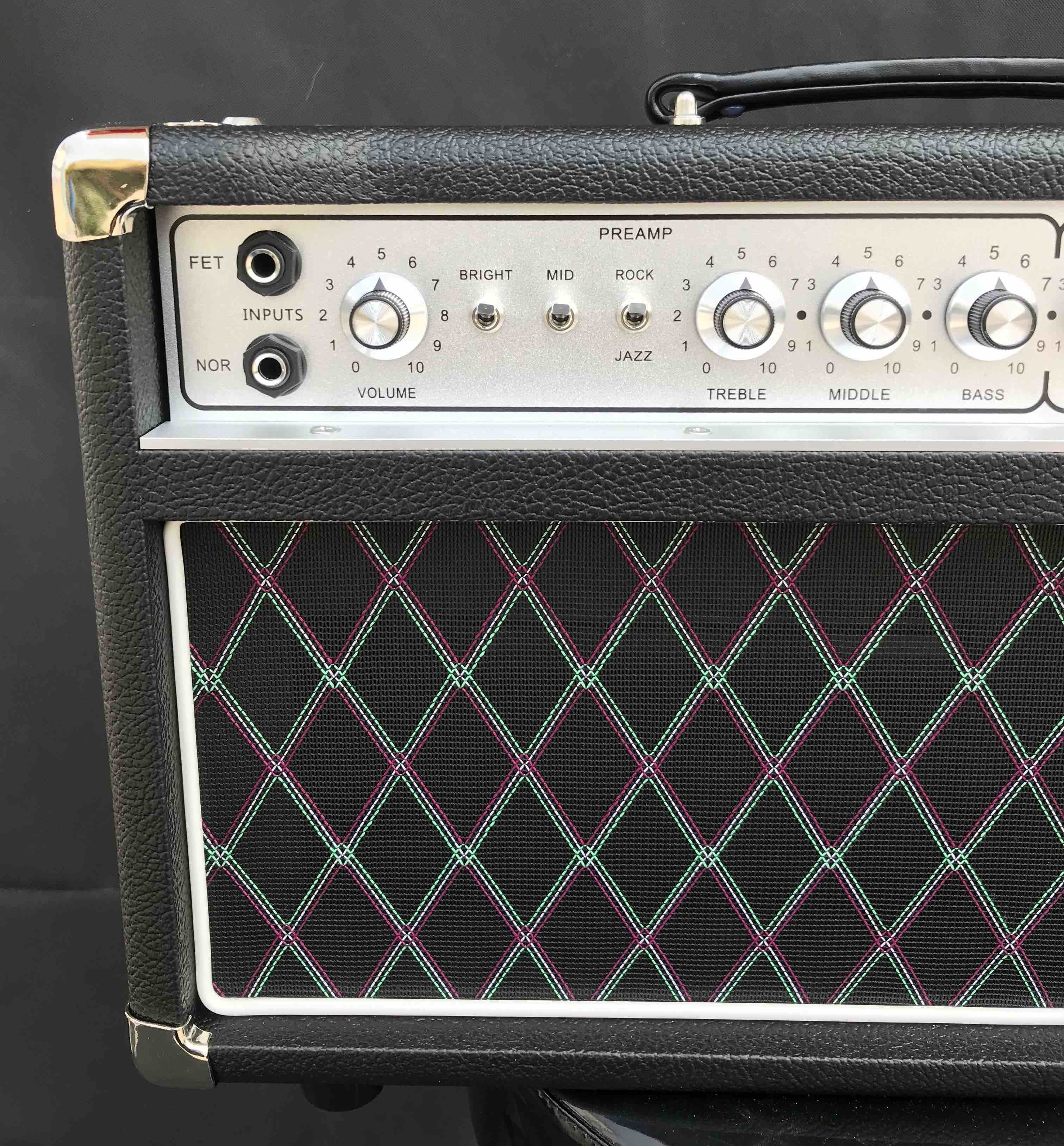 Grand Dumble Boutique Hand-wired Overdrive Special ODS50 Amp Head 50W in Black Custom Faceplate is Available