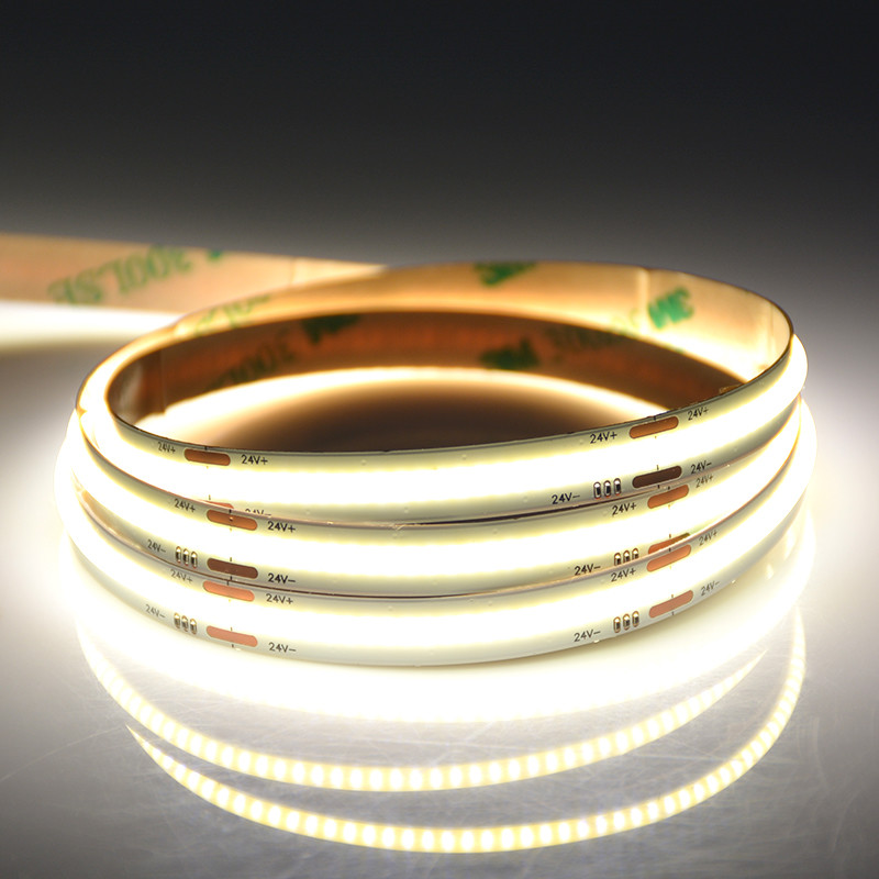 professional factory manufacture colorful conversion remote control flexible led strip cob 12v light