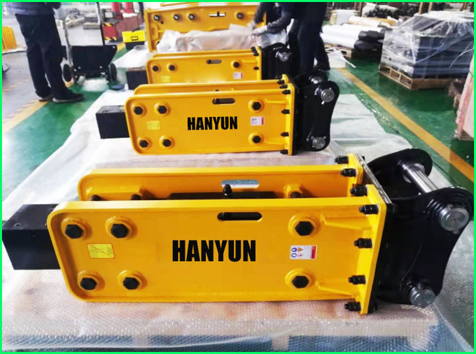 Concrete Hydraulic Rock Breaker Silence For 13 Ton Excavator