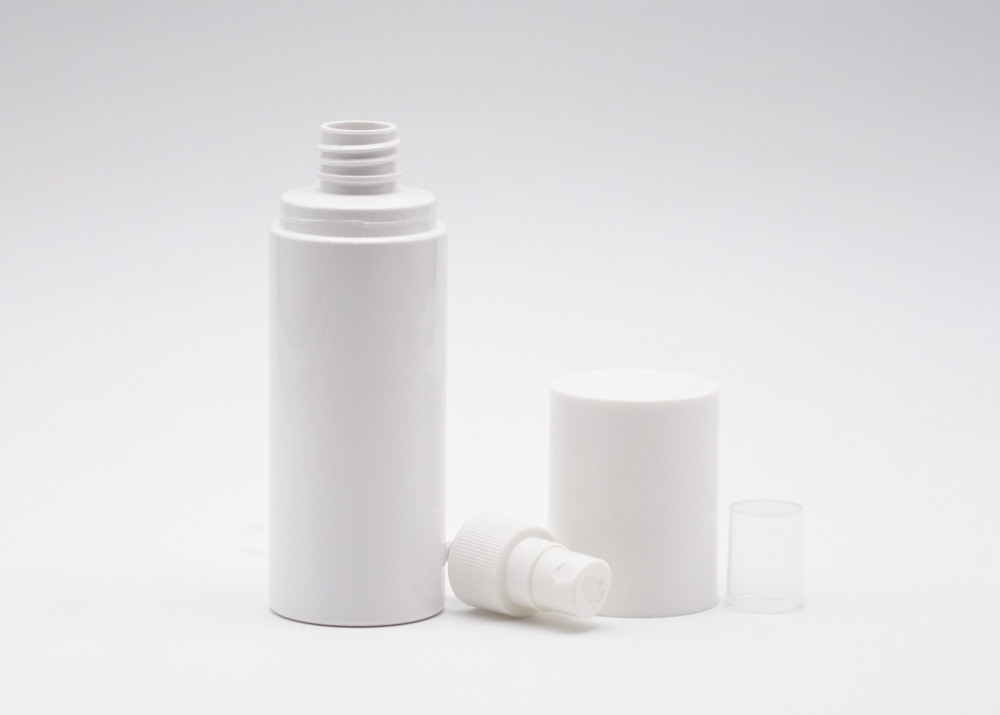 180ml White Plastic Disc Top Cap Cosmetic Plastic Bottles