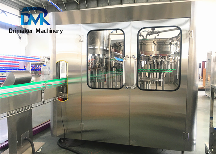 3 In1 Soda Filling And Capping Machine Stainless Steel Sus304 Material
