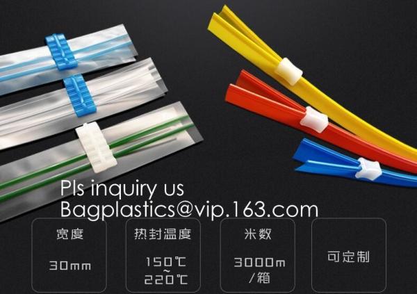 Vacuum separable plastic open end double track zipper with teeth, PE Vacuum