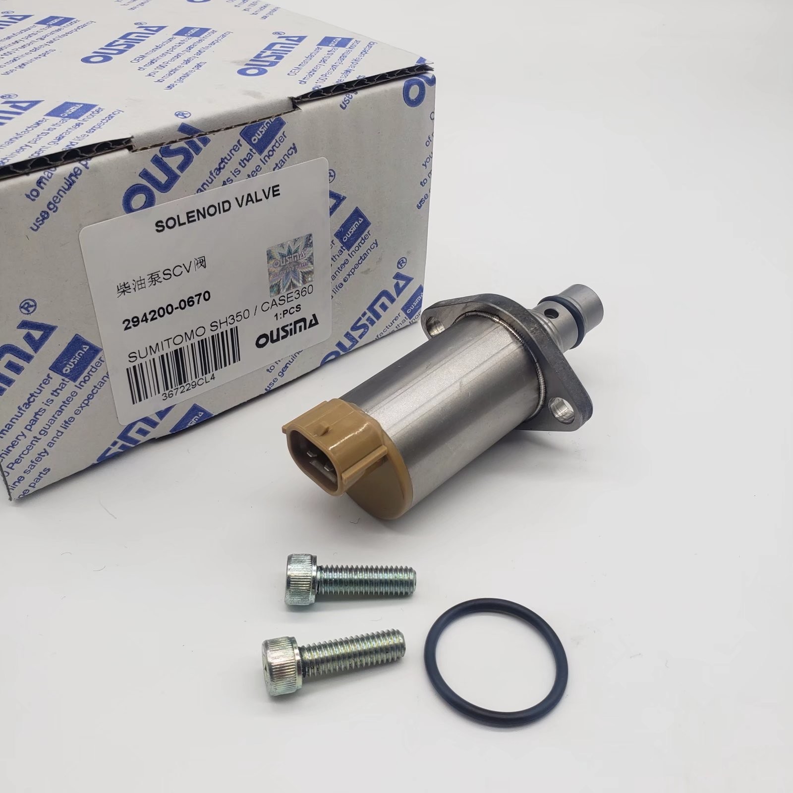 SCV 294200-0670 Excavator Solenoid Valve 2942000670 Sumitomo SH350 360