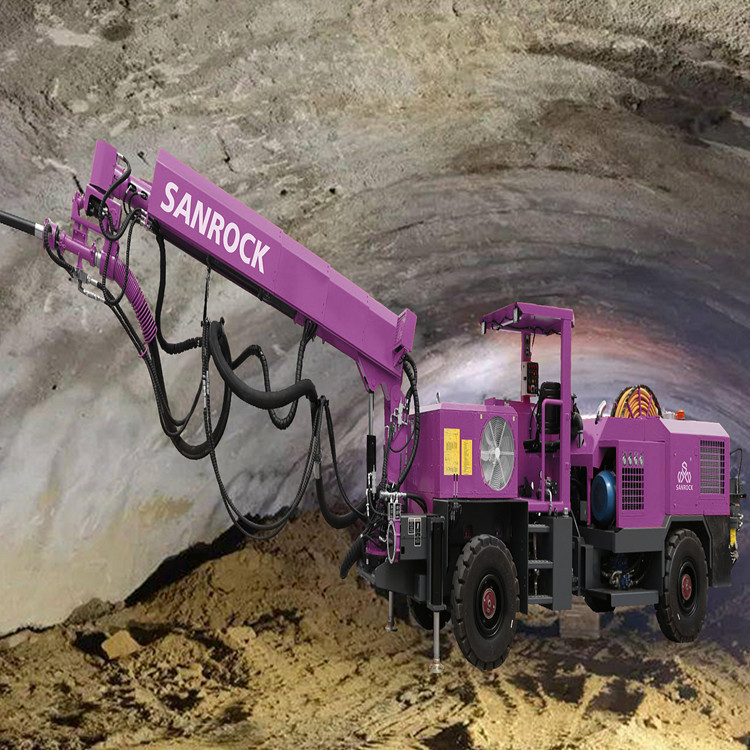 Hydraulic Shotcrete Machine Underground Tunneling Construction Concrete Shotcrete Machine