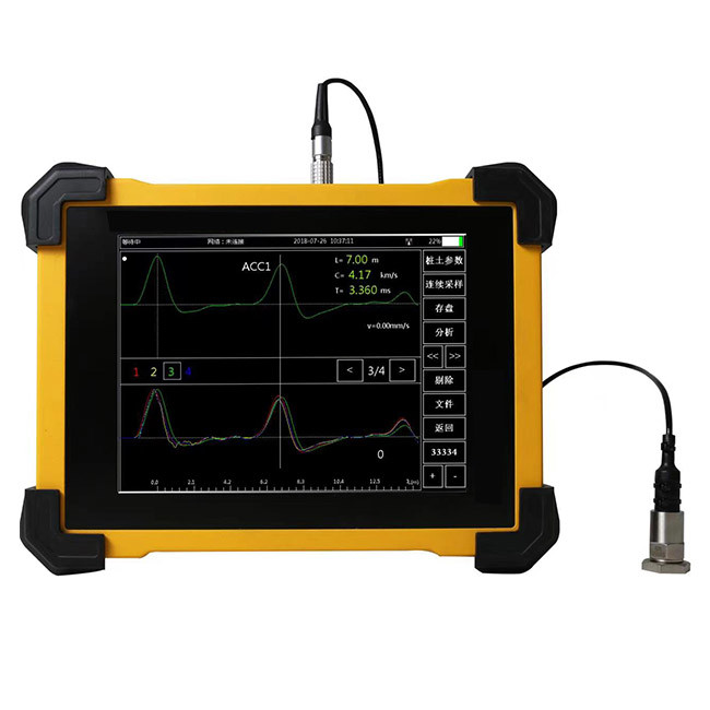OEM Pile Integrity Tester Low Strain PIT Equipment With Accelerometer