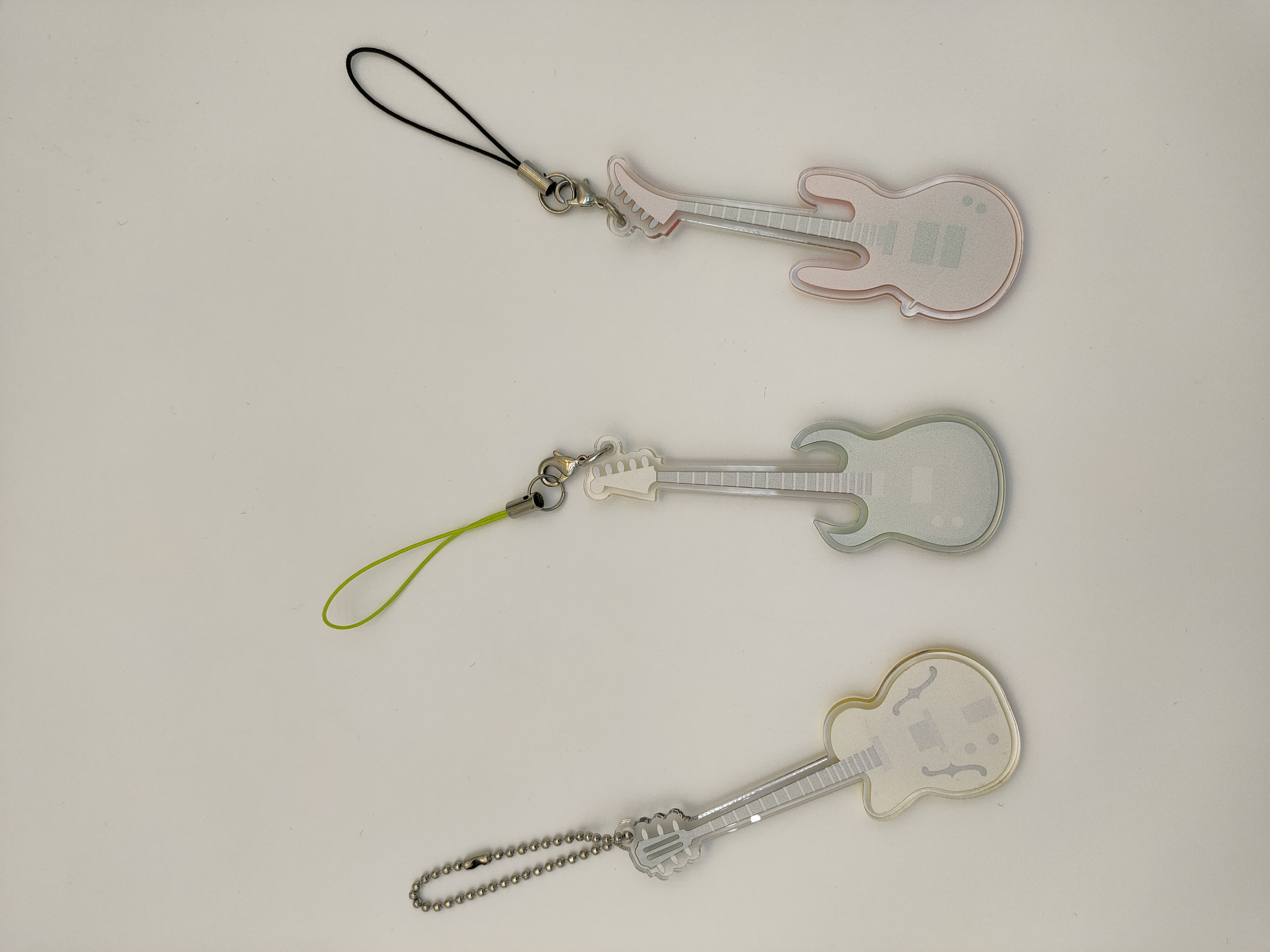 Personalized Printed Acrylic Keyrings Innovative Multiusage Shakable