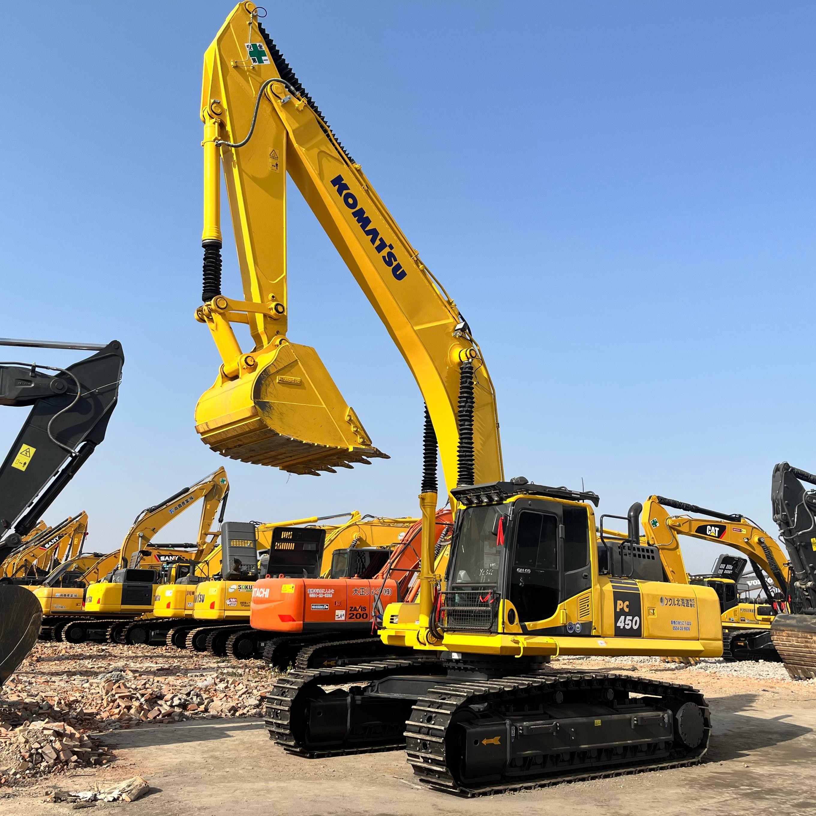 2022 Year Komatsu Used PC450-8 Excavator 45 Ton Hydraulic Crawler Digger