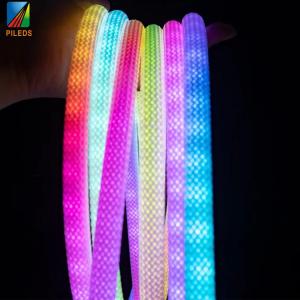 360 Degree Angle LED Neon Strip Flexible Material Ws2811 Dmx512 Pixel Neon