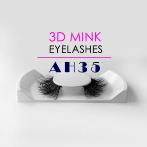 Lightweight Real 3D Mink Eyelashes Soft Cotton Band Customized Package