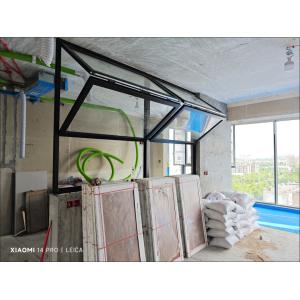 Craft Recyclable Material Folding Window Utilizing Upcycled Components for