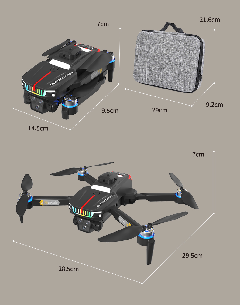 Take Your Aerial Photography to the Next Level with Folding Quad-axis Wi-fi Camera 5g Picture Uav J6