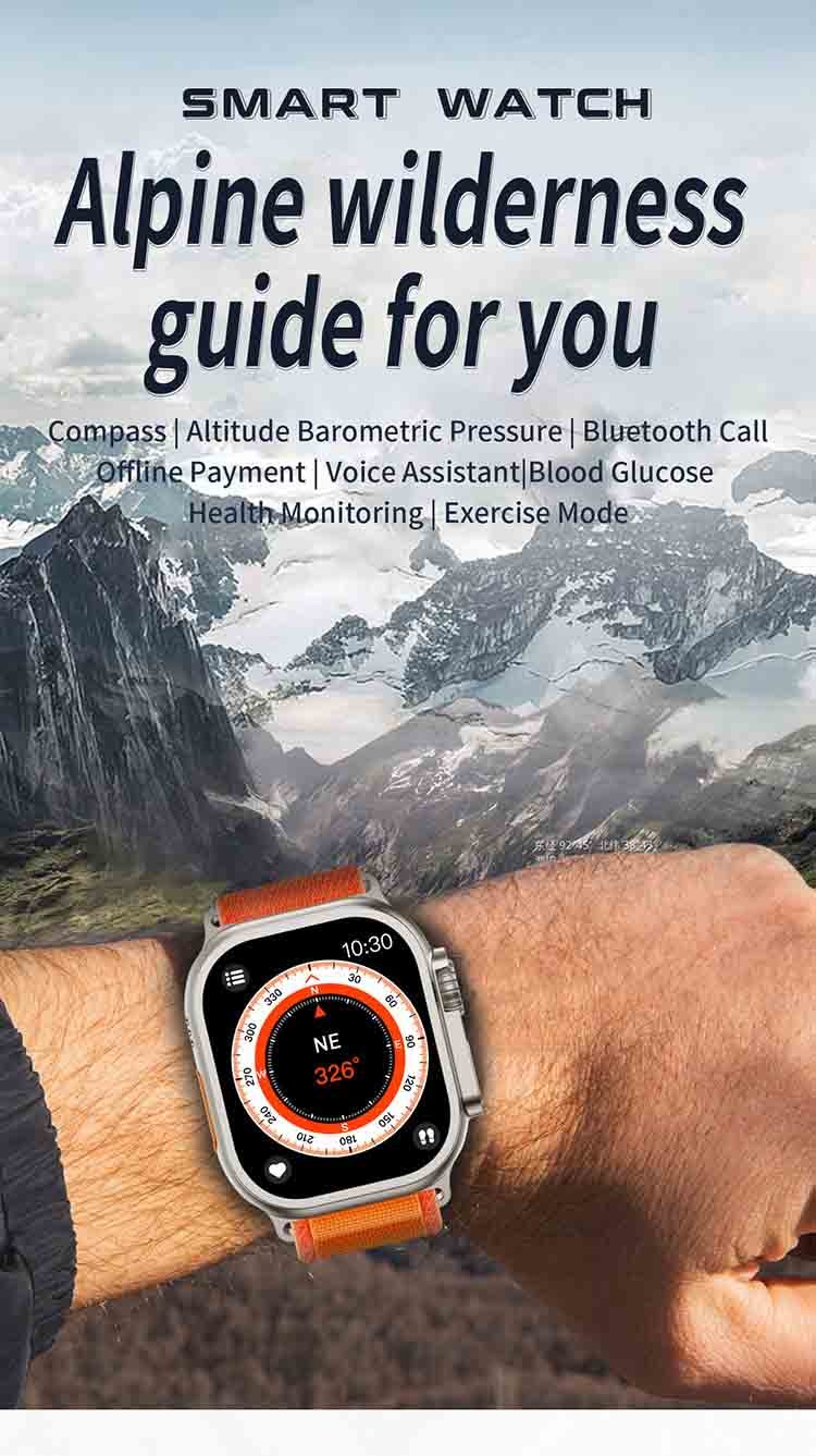 HUAWEI Band 6 Fitness Tracker Smartwatch Z69 Ultra Sleep Monitoring