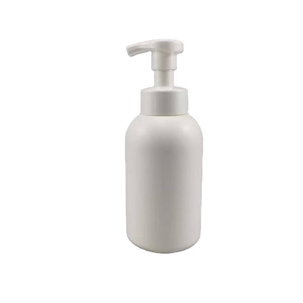 300ml 500ml HDPE Foam Pump Dispenser Bottle for Eco Friendly Eyelash Shampoo
