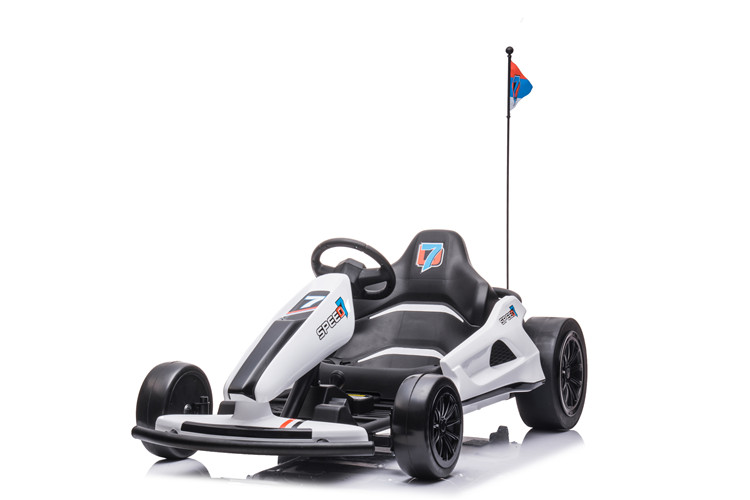 Direct Sale 12V/24V Electric Kart for Kids 2-4 Years Blue/Red/Yellow/White/Pink/Gray