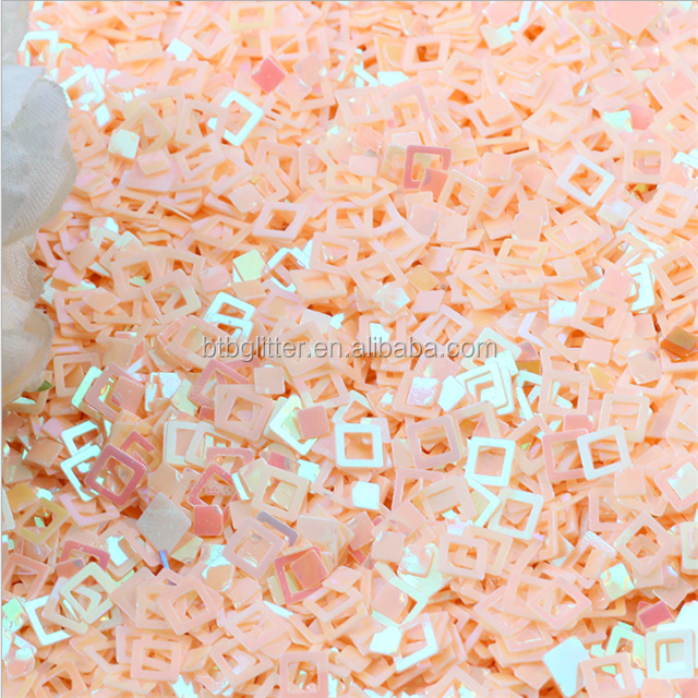 Transform Your Nails with Colourful Nail Beauty Products Plastic Blank Square Pieces Sequined Fluorescent Pieces and More
