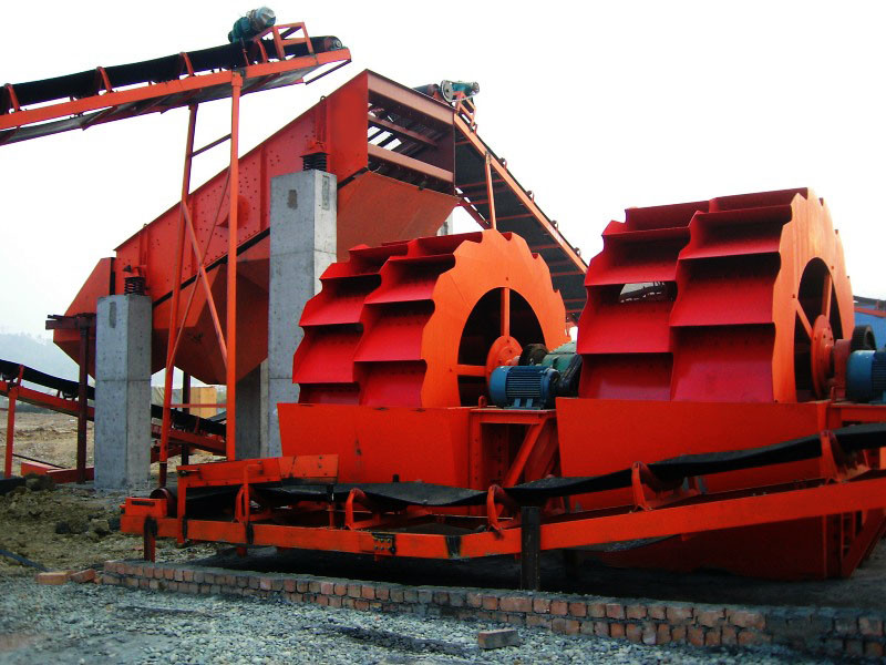 Bucket Sand Washing Machine Sediment Screening Stone Powder Washing Equipment