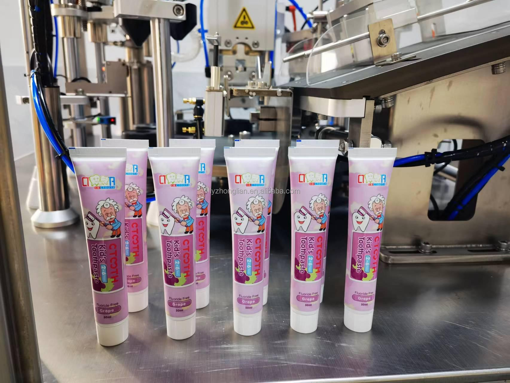 Multifunctional ointment tube and sealing cosmetic filling machine cream for honey