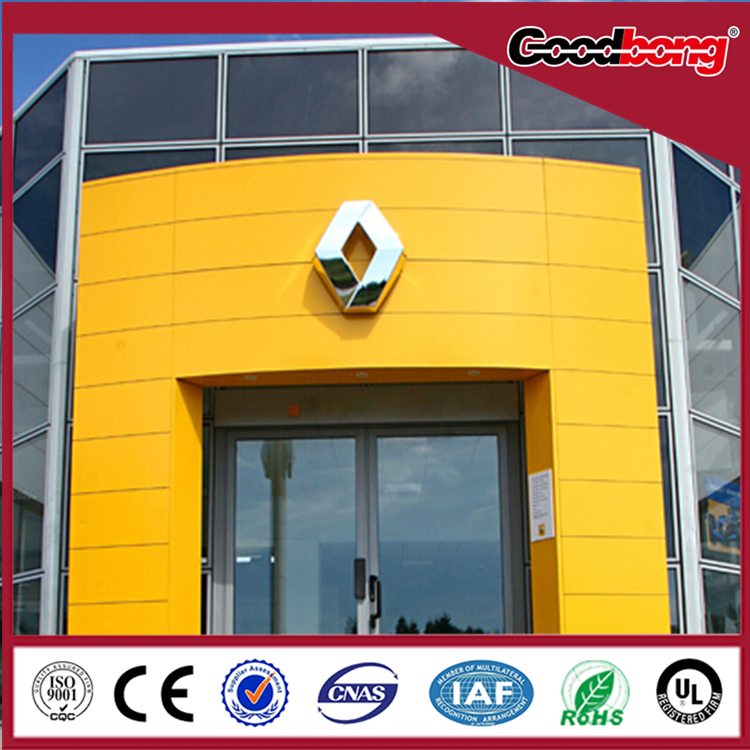 Outdoor Durable Electroplating Acrylic Pylon Auto Shop Sign