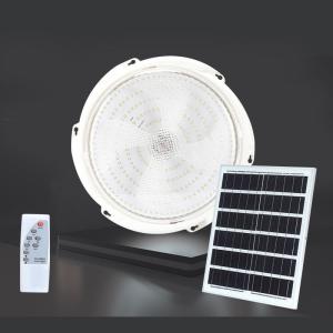 China Smart Home Indoor Solar Ceiling Lights Modern 3 Color Solar Ceiling Lamp on sale