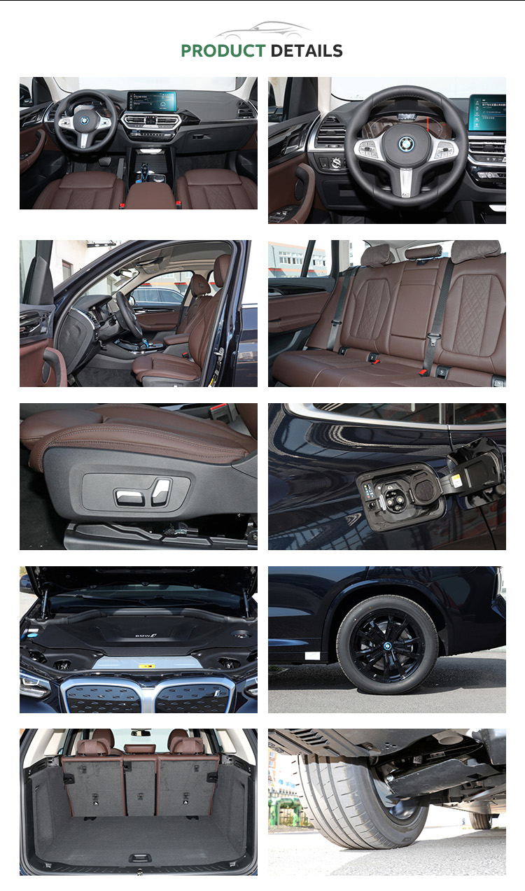 Bmw ix3 2022 Distinctive Luxury 550km Long Range Modern Car with Max Speed 180 Km/h