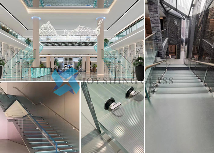 Frosted Safety Laminated Glass 5mm 10mm Double Glass For Roof/Building