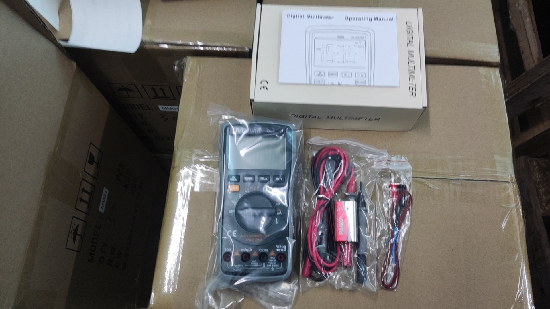 High precision Anti burn multitester 6000 Counts Auto range Diode Ture RMS Voltage Resistance tester Electric Multimeters