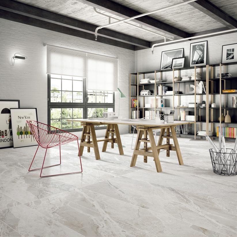 12mm Thickness Marble Look Porcelain Tile / Marble Like Ceramic Tile