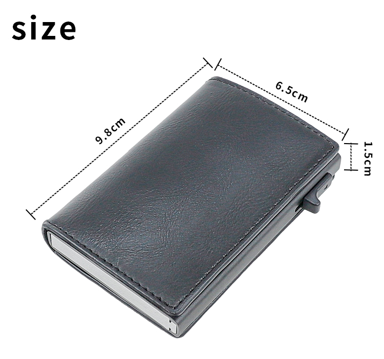 MINIBOOK Pocket Business Aluminum Credit Card Holder Your Essential Accessory