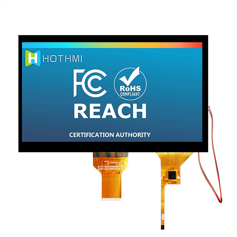 10.1 Inch 1024x600 LVDS IPS Sunlight Readable TFT LCD Module With Pcap Monitor