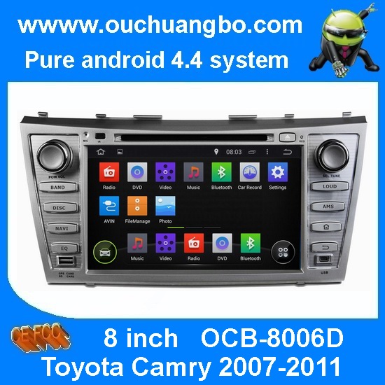 Ouchuangbo Car Radio DVD Player for Toyota Camry 2007-2011 3G Wifi Bluetooth USB Android 4.4 System OCB-8006D