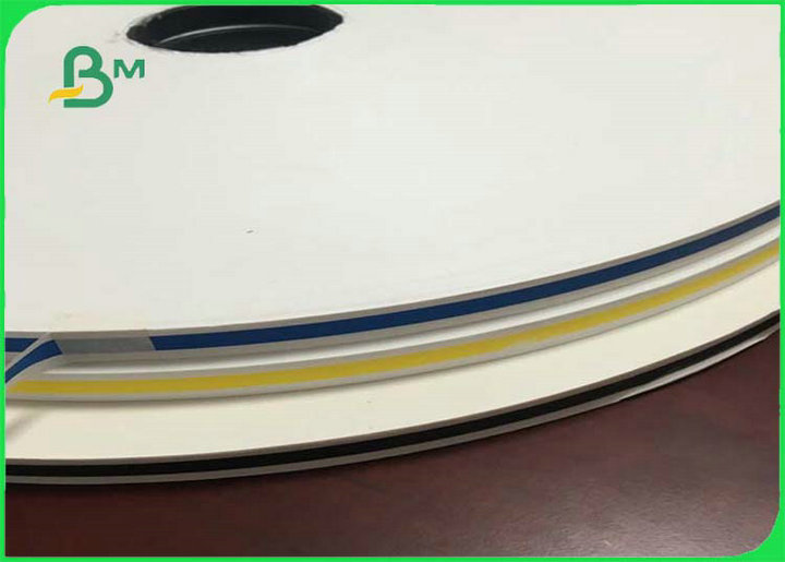 100 % Virgin Pulp Food Safe Straw Paper FDA SGS 60gsm 120gsm White Customized