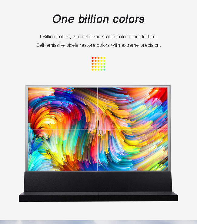 Full HD 55 Transparent OLED Touch Screen See Through OLED Display