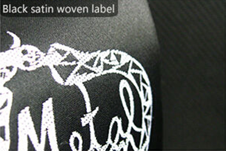 Eco - Friendly Cotton Woven Clothing Labels Tags For Clothes Embroidered