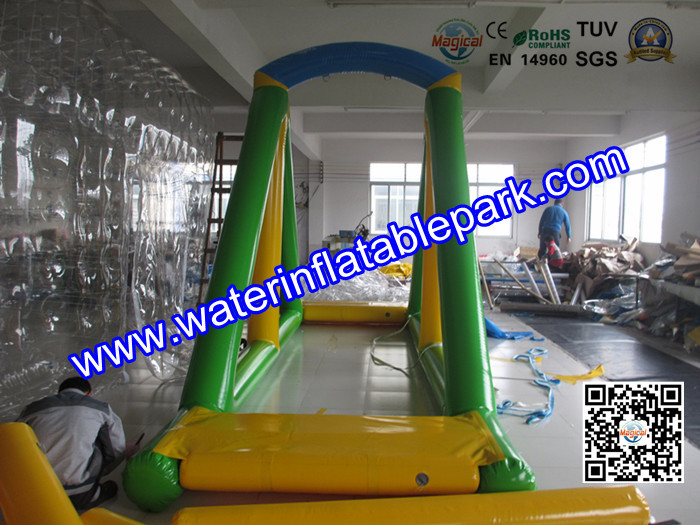 Custom Inflatable Water Swing / Inflatable Water Park Water Sport Toy