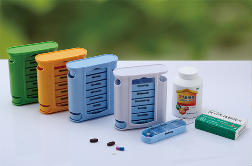 wholesale approved Pill container pill cases tablet storage For Travel