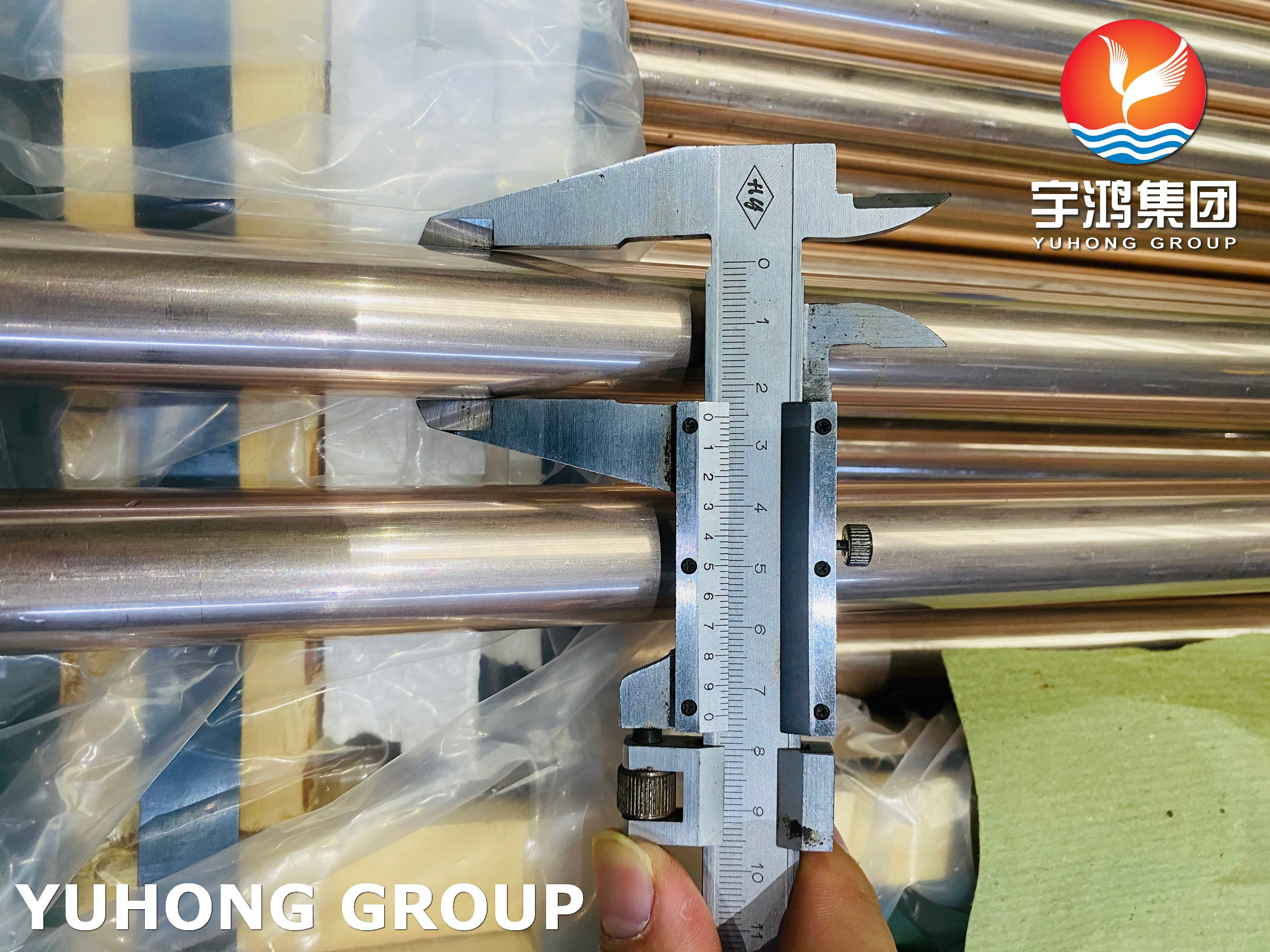 ASME SB111/ASTM B111 C70600 Copper Nickel Tube for Heating Systems