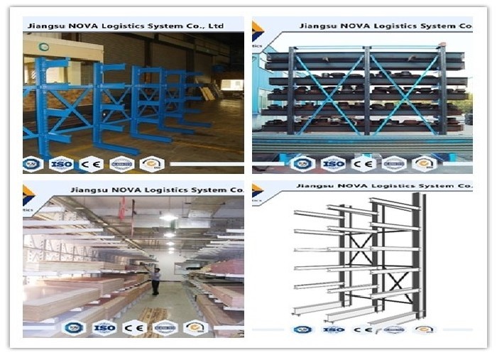 Heavy Duty NOVA Cantilever Storage Racks For Warehouse with Q235B Material
