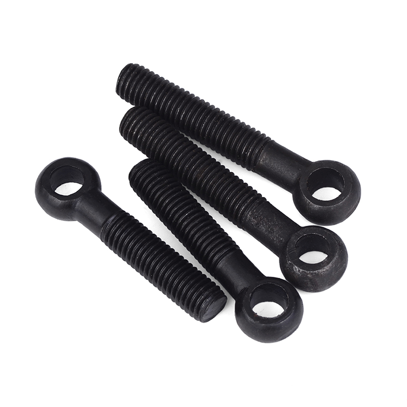Grade 4.8/8.8 Black Zinc DIN444 Eye Bolt by Bolt Fastener Manufacturers High Strength