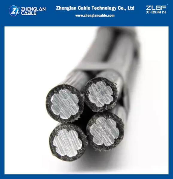 Drop Wire ABC Aerial Bundled Cables 50 Sqmm 35 3 Phase Aluminium Conductor