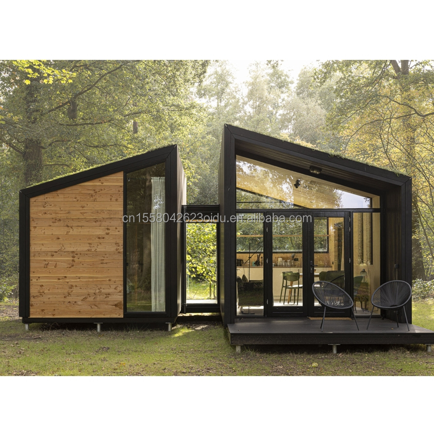 Customizable Design Modern EU 20ft Wooden Prefabricated House Garden Tiny Independent Apartment