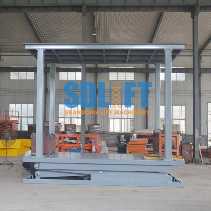 5T Double Plarform Scissor Lift for 2 Car Parking Double Deck Car Parking System