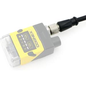 Alvin's M12 12-Pin Female to Open End Cable for Cognex Camera & Automation,15M